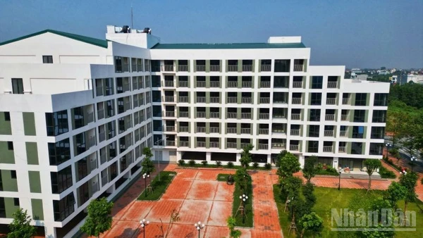 Nhà ở xã hội là một chính sách góp phần vào bảo đảm an sinh xã hội. (Ảnh: HNV)