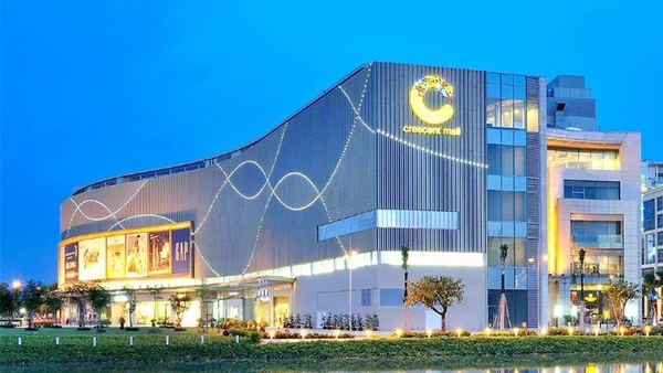 Crescent Mall tọa lạc tại khu đô thị Phú Mỹ Hưng. (Ảnh: PV)