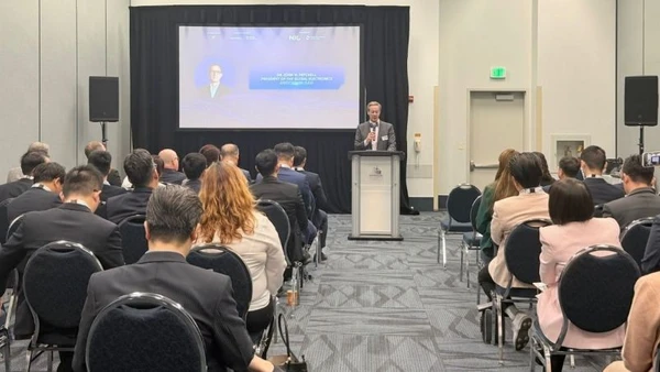 Đại biểu Việt Nam và Hoa Kỳ dự Diễn đàn Đổi mới sáng tạo và Đầu tư Việt Nam-Hoa Kỳ. (Ảnh: NIC)