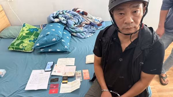 Đối tượng Wang Tiejun. (Ảnh: Công an cung cấp)