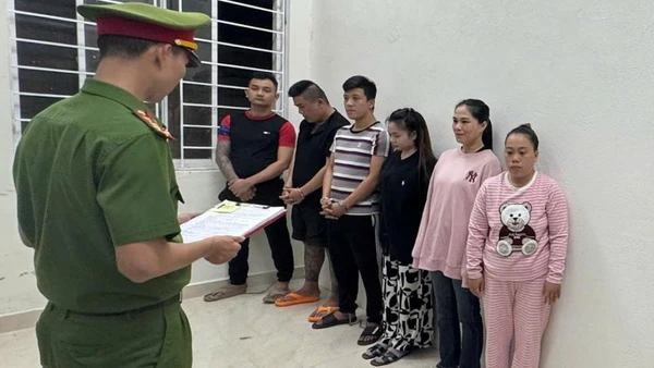 Đà Nẵng khởi tố nhóm đối tượng sử dụng hung khí gây rối trật tự công cộng. (Ảnh: Công an cung cấp)