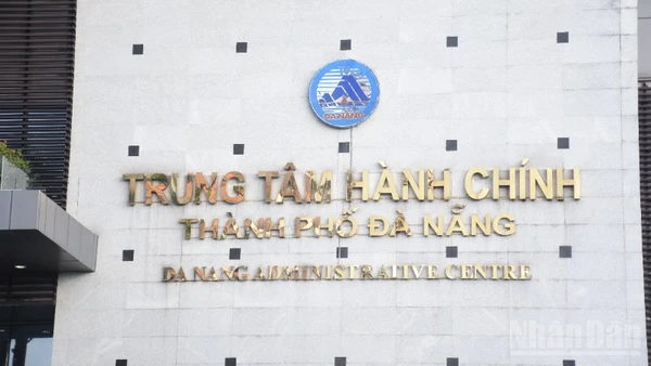 Trung tâm hành chính thành phố Đà Nẵng. (Ảnh: ANH ĐÀO)