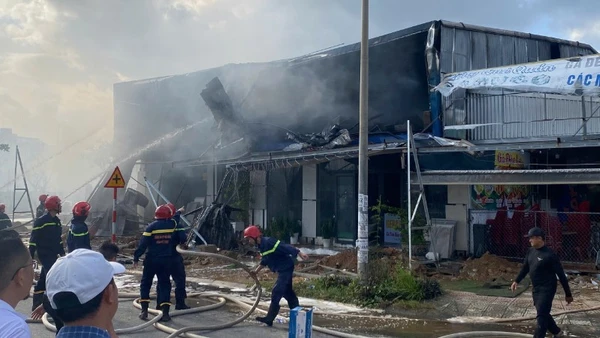 Hiện trường vụ cháy