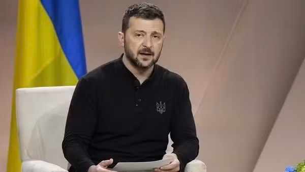 Tổng thống Ukraine Volodymyr Zelensky. (Ảnh: THX)