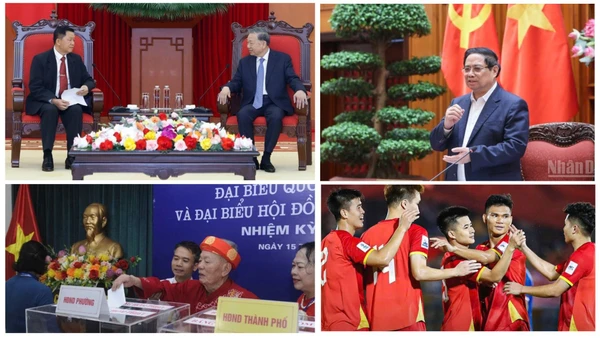 Tin nổi bật ngày 20/3: Tổng Bí thư Tô Lâm tiếp Bộ trưởng Công an Lào; Đề xuất ứng nguồn tăng thu năm 2025 cho Quỹ bình ổn giá xăng dầu