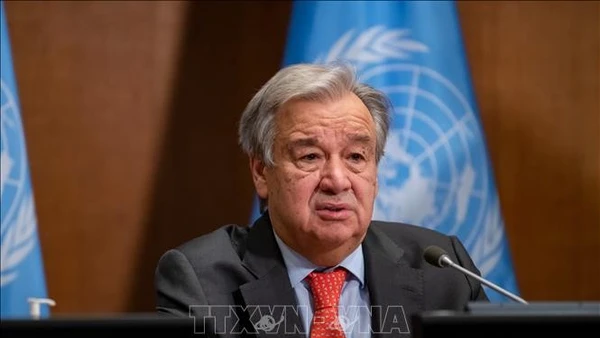 Tổng thư ký Liên hợp quốc Antonio Guterres. (Ảnh: THX/TTXVN)