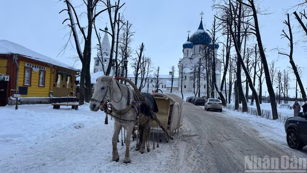 Suzdal nằm trên "vành đai vàng" của nước Nga.