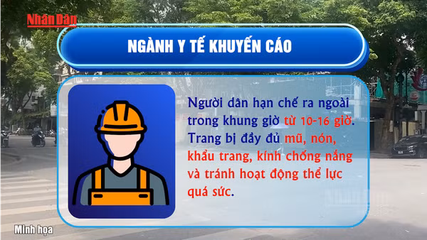 [Video] Bắc Bộ, Trung Bộ sắp đón đợt nắng nóng diện rộng