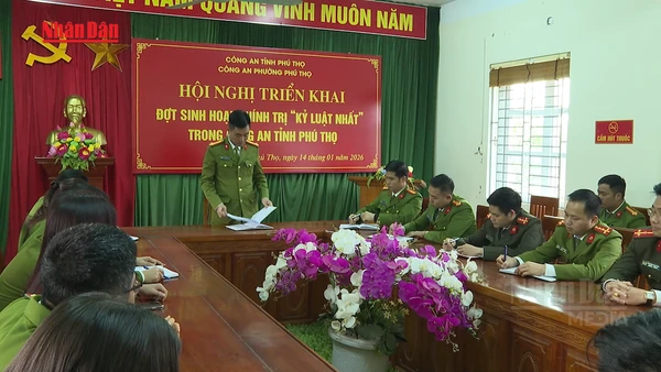 [Video] Công an phường Phú Thọ tăng cường bảo đảm an ninh trật tự phục vụ Đại hội Đảng các cấp