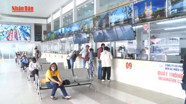 [Video] Hành khách qua các bến xe của TP Hồ Chí Minh dự báo tăng 6%
