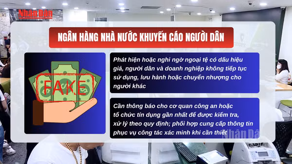 [Video] Ngân hàng Nhà nước cảnh báo nguy cơ lưu hành ngoại tệ giả
