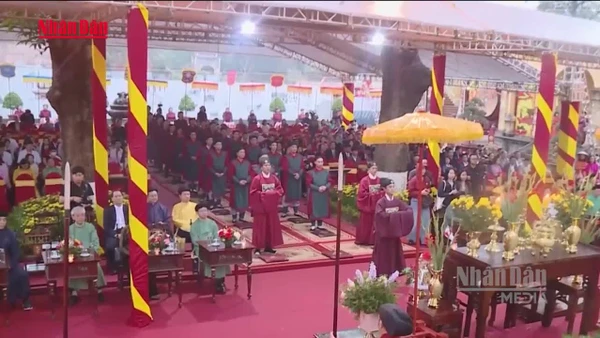 [Video] Trang trọng Lễ dâng hương Khai Xuân Bính Ngọ 2026 tại Hoàng thành Thăng Long