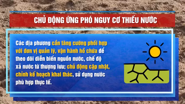 [Video] 24 địa phương chủ động ứng phó nguy cơ thiếu nước trong mùa khô 2026