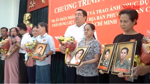 [Video] Những bức di ảnh phục dựng nối nhịp đoàn viên với thân nhân liệt sĩ