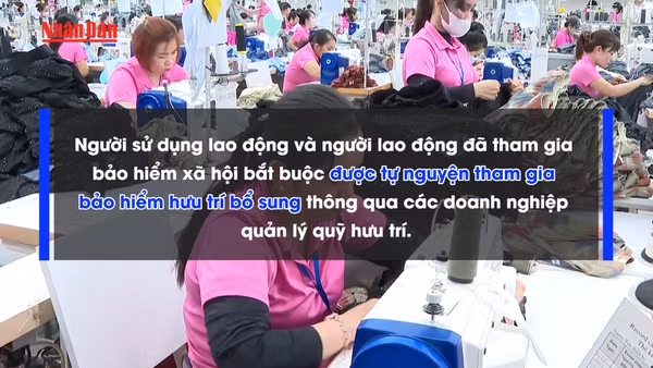 [Video] Hoàn thiện cơ chế bảo hiểm hưu trí bổ sung, tạo điều kiện nâng cao mức hưởng lương hưu