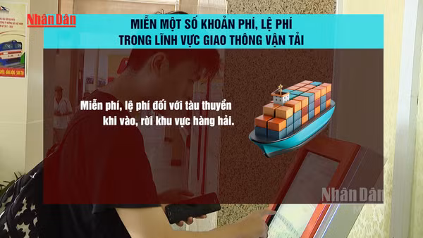[Video] Miễn một số phí, lệ phí hàng không, cảng, tàu thuyền, đường sắt đến hết ngày 30/6