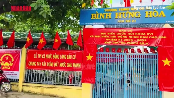 [Video] Hơn 9,4 triệu cử tri tại Thành phố Hồ Chí Minh bỏ phiếu bầu cử, đạt tỉ lệ 99%