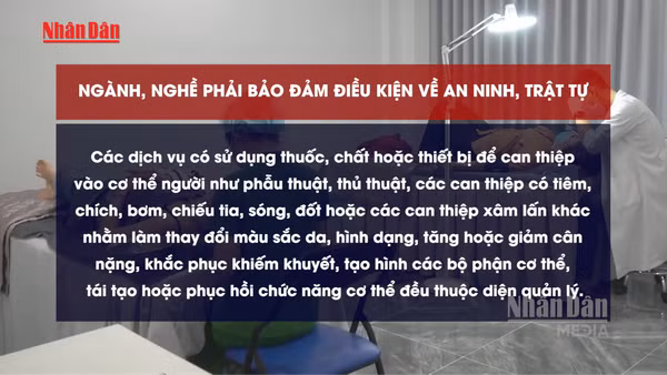 [Video] Từ 15/3, Công an cấp xã được cấp Giấy chứng nhận điều kiện an ninh, trật tự đối với nhiều ngành nghề
