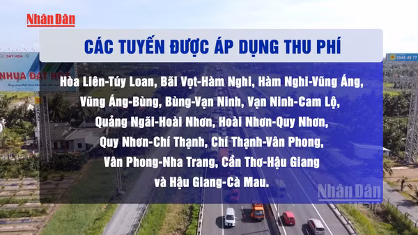 [Video] Chấp thuận mức thu phí 13 tuyến cao tốc Bắc-Nam do Nhà nước đầu tư
