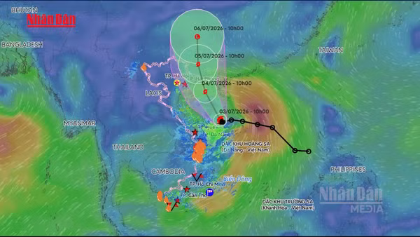 [Video] Bão số 1 Maysak hình thành, gây mưa lớn và gió mạnh tại Bắc Bộ