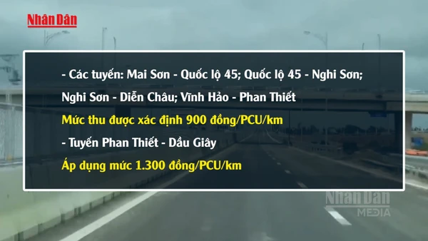 [Video] Từ 0 giờ ngày 2/3, thu phí 5 tuyến cao tốc Bắc - Nam đầu tư công