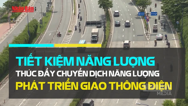[Video] Thúc đẩy giao thông điện, tăng cường sử dụng năng lượng tiết kiệm, hiệu quả