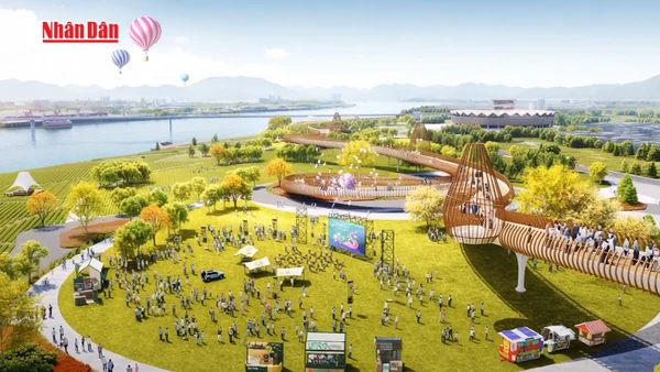 [Video] Đề xuất xây 4 khu đô thị phục vụ di dân trục đại lộ sông Hồng 