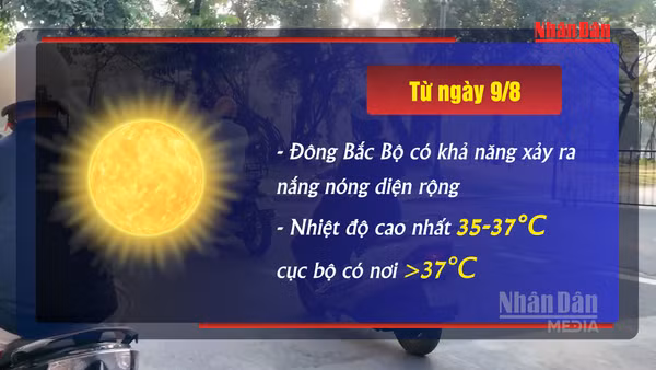 [Video] Miền Bắc sắp đón nắng nóng diện rộng 