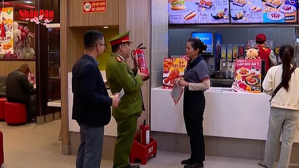 [Video] Phòng, chống cháy nổ để Tết an vui, xuân trọn vẹn 