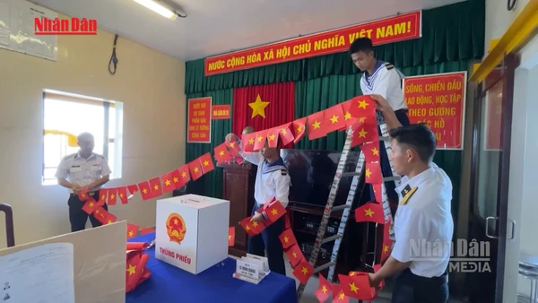 [Video] Bầu cử trên thềm lục địa phía Nam