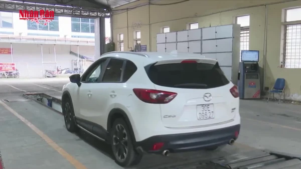 [Video] Từ 1/3, siết chặt kiểm định khí thải ô-tô theo lộ trình mới