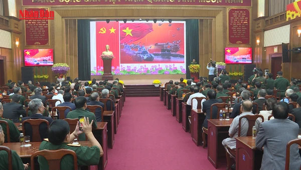 [Video] Gặp mặt, tri ân cán bộ Quân đội nghỉ hưu khu vực phía Nam 