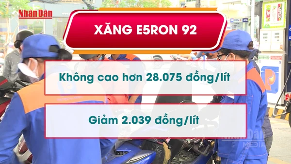 [Video] Giá xăng dầu đồng loạt giảm mạnh từ chiều 25/3