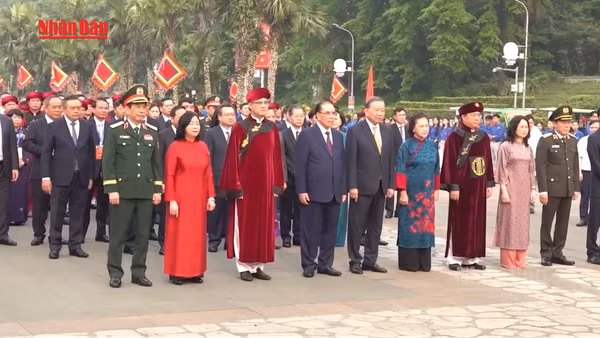 [Video] Tổng Bí thư, Chủ tịch nước Tô Lâm dự Lễ dâng hương tưởng niệm các Vua Hùng