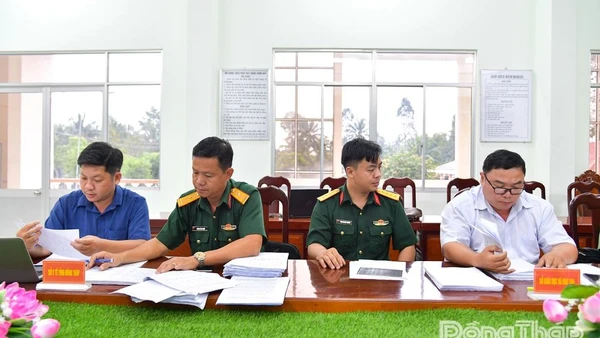 Hồ sơ tuyển chọn và gọi công dân nhập ngũ bảo đảm đầy đủ, đạt chất lượng cao.