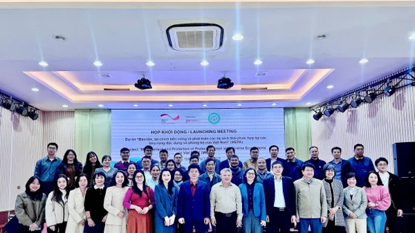 Họp khởi động dự án bảo tồn, tài chính bền vững và phát triển hệ sinh thái phức hợp tại rừng đặc dụng và phòng hộ của Việt Nam.