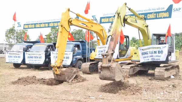 Lễ khởi công Dự án khu nhà ở xã hội đường Nguyễn Trãi nối dài.