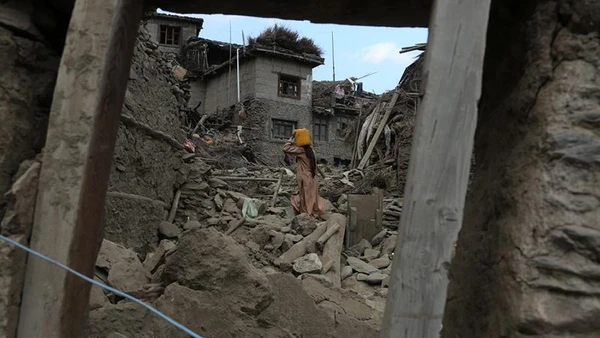 Một trận động đất ở huyện Nurgal, tỉnh Kunar, Afghanistan. (Ảnh minh họa: THX)