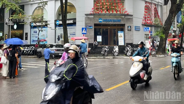 Dự báo Hà Nội ngày có mưa và mưa nhỏ rải rác. (Ảnh minh họa: Đ.T)