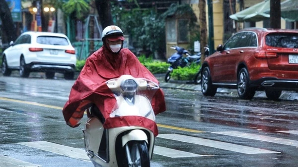 Dự báo khu vực Hà Nội có mưa vài nơi, sáng và đêm trời lạnh. (Ảnh minh họa: TTXVN)