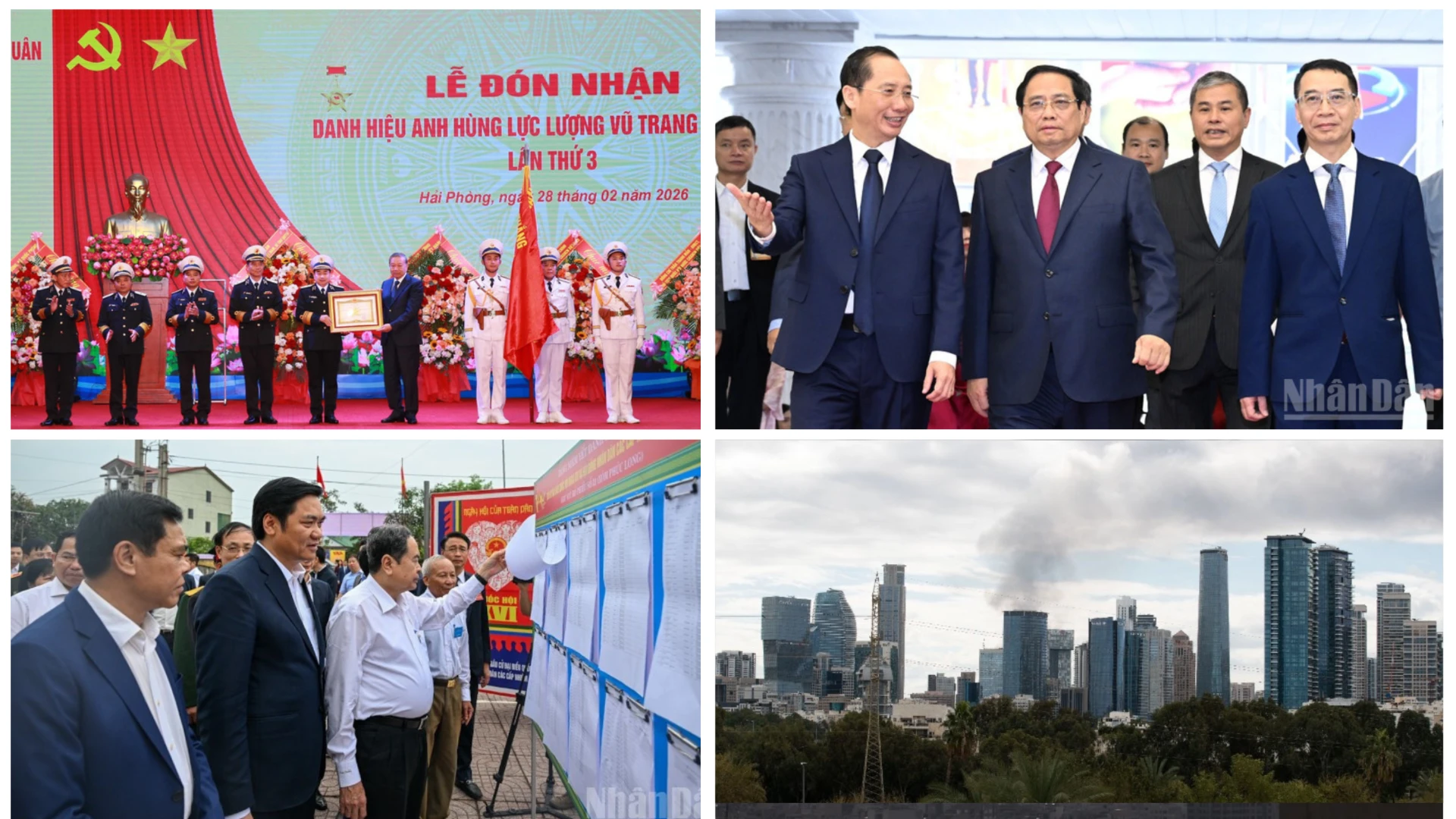 Tổng Bí thư trao danh hiệu Anh hùng, Israel tấn công phủ đầu Iran