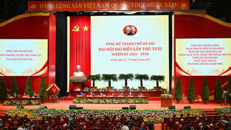 Toàn cảnh phiên khai mạc Đại hội. (Ảnh: DUY LINH)