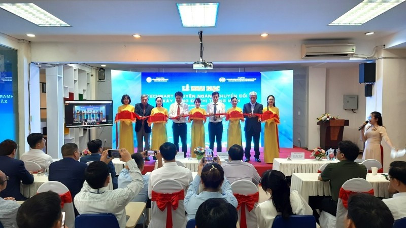 Nghi thức khai mạc Techmart 2025.
