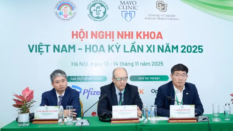 Các chuyên gia chủ toạ phiên thảo luận chuyên đề.