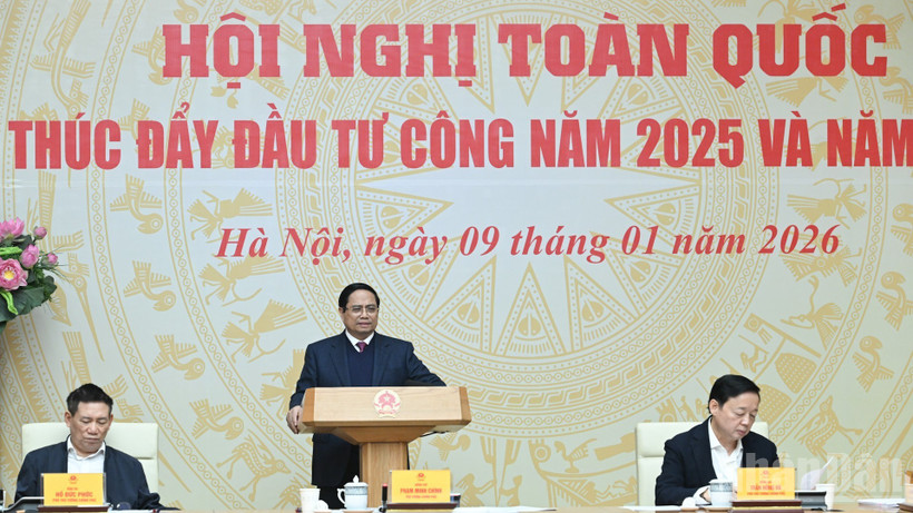 Thủ tướng Phạm Minh Chính phát biểu chỉ đạo tại hội nghị.