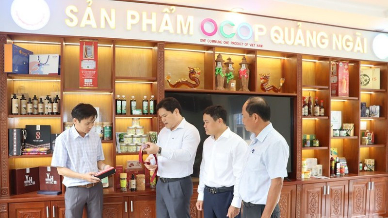 Thông qua sàn thương mại điện tử, sản phẩm OCOP Quảng Ngãi sẽ vươn xa, góp phần thúc đẩy phát triển thương mại điện tử đến vùng sâu, vùng xa.