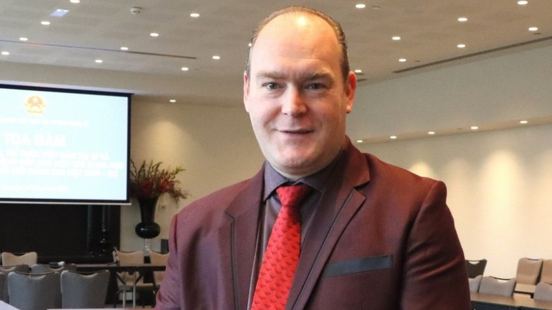 Ông Eric Van Vaerenbergh, chuyên gia năng lượng và giảng viên Trường Cao đẳng Kỹ nghệ Brussels (ECAM). (Ảnh: TTXVN)