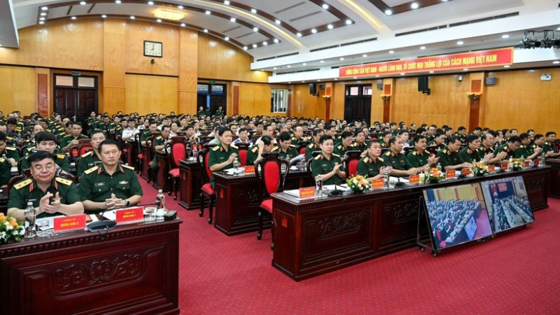 Quang cảnh hội nghị. (Ảnh: THẾ ĐẠI)