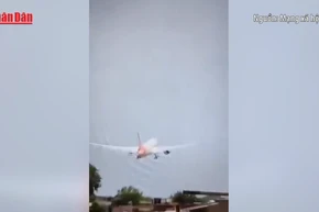[Video] Rơi máy bay Boeing chở 242 người ở Ấn Độ