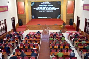 Quang cảnh Lễ bế mạc chương trình “Tập huấn và diễn tập thực chiến bảo đảm an ninh mạng, an toàn thông tin mạng trên địa bàn tỉnh Lâm Đồng năm 2025”.